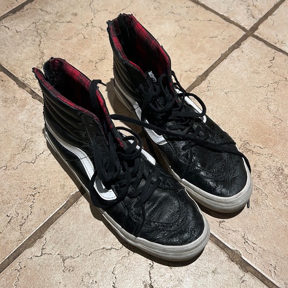 Vans Other - Vans high top leather sneakers